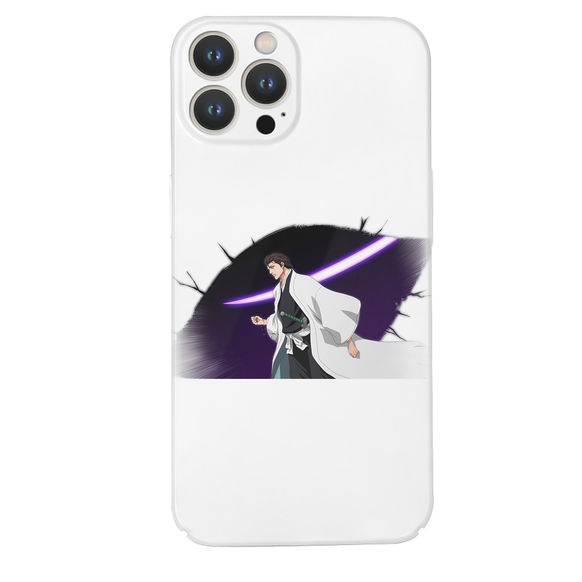 （画像用） ブリーチ 藍染 惣右介（あいぜん そうすけ） BLEACH Aizen Sousuke 【iPhone 14シリーズ対応】ハードケース